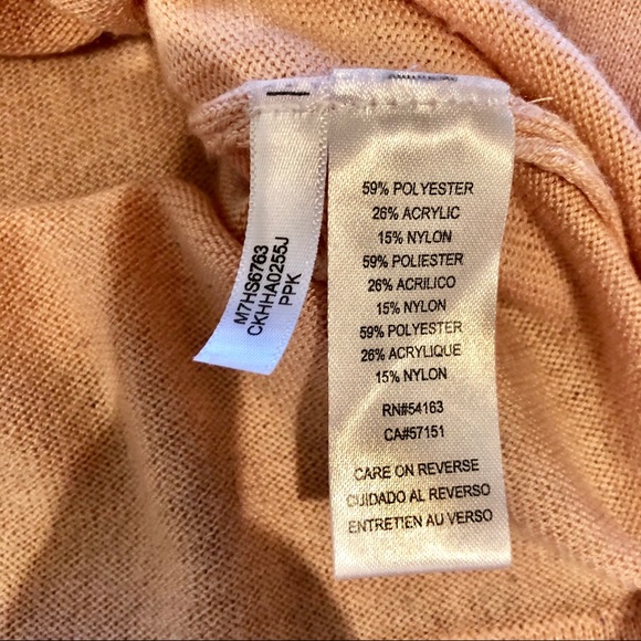 Calvin Klein Light Pink Sweater - Picture 6 of 7